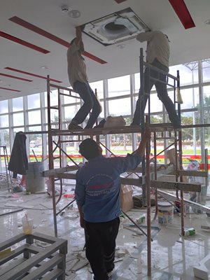 THI CÔNG ỐNG ĐỒNG MÁY LẠNH VRV TẠI TP.HCM