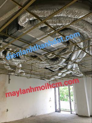 DỊCH VỤ LẮP ĐẶT MÁY LẠNH DẤU TRẦN NỐI ỐNG GIÓ